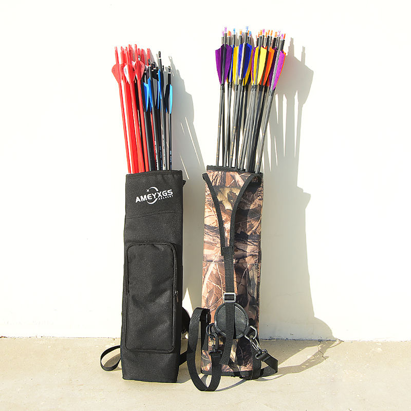 Quiver Arrow Back - Camo Canvas Back Quiver Portable Arrow