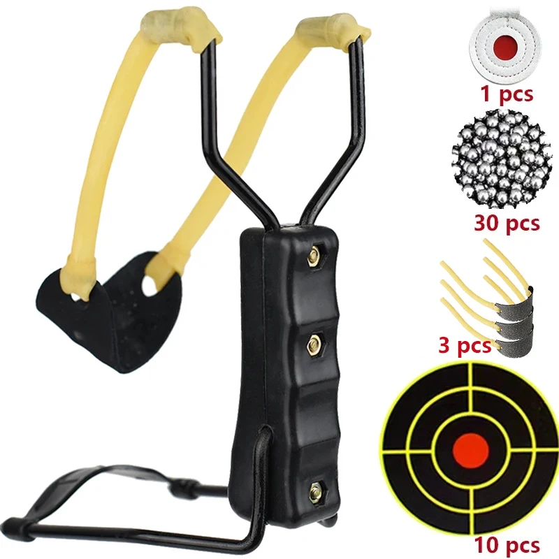 Outdoor Hunting Launcher - Wrist Support Slingsshot Folding Assist Slingshot