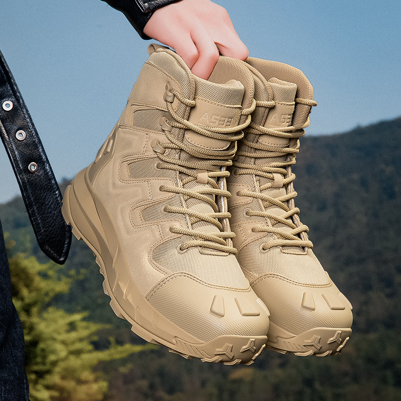 Hunting Outdoor Rug - High Ankle Outdoor Boots、Waterproof Trekking Boots、Breathable