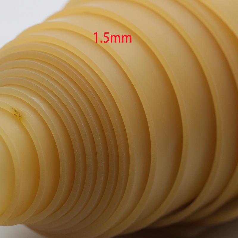 Outdoor Hunting Launcher - 200cm*15cm*1.5mm Slingshot Flat Rubber Band 1.5mm
