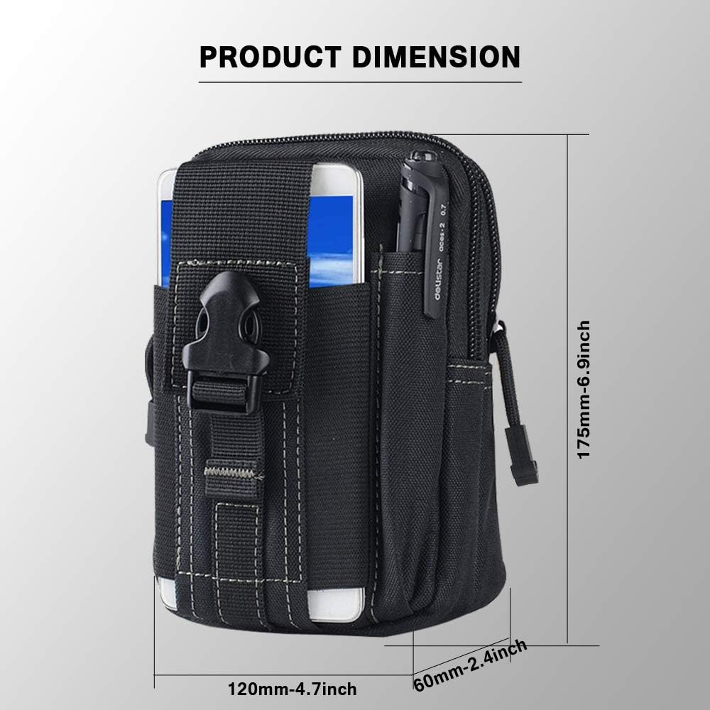 Tactical Molle Belt Pouch Mili - Outdoor Hunting Bag 评论和价格
