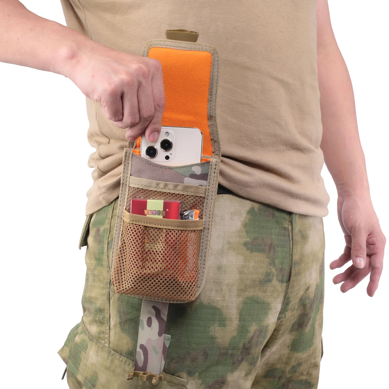 Molle Double-layer Mobile Phon - Hunting Outdoors Card 评论和价格