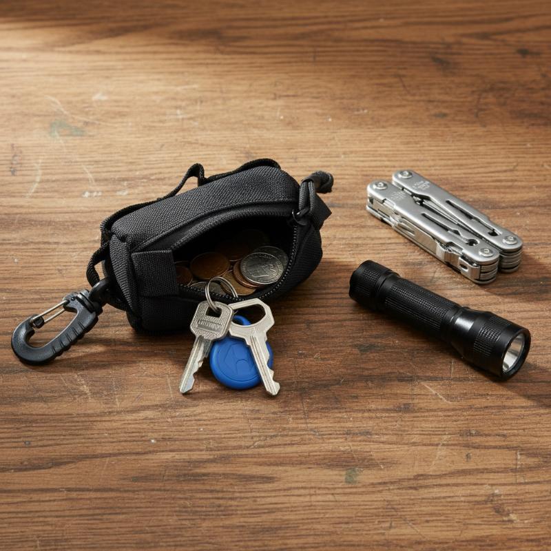 Outdoor EDC Pouch, Zipper Key  - Hunting Outdoors Card 评论和价格