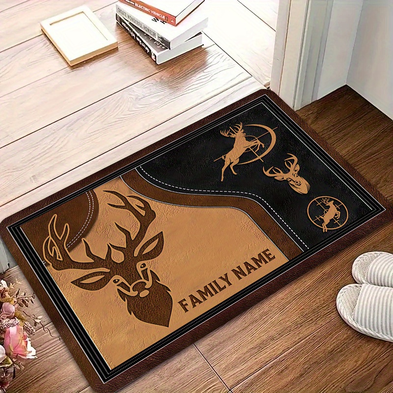 VIKAMA  Elk Skull Totem Huntin - Hunting Outdoor Rug 评论和价格