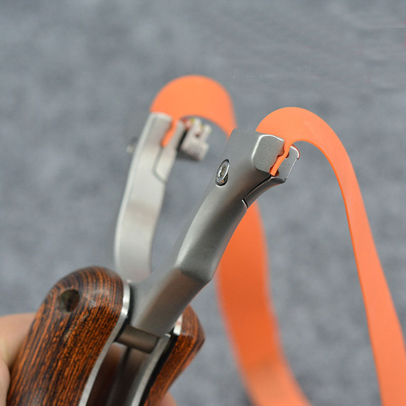 Folded Slingshot Hunting Bow P - Outdoor Hunting Launcher 评论和价格