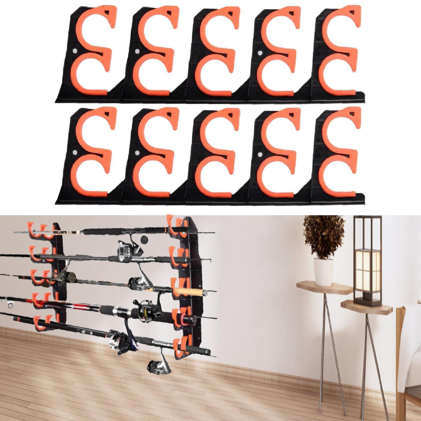 Garage Fishing Pole Holder Wal - Outdoor Hunting Gear Store 评论和价格
