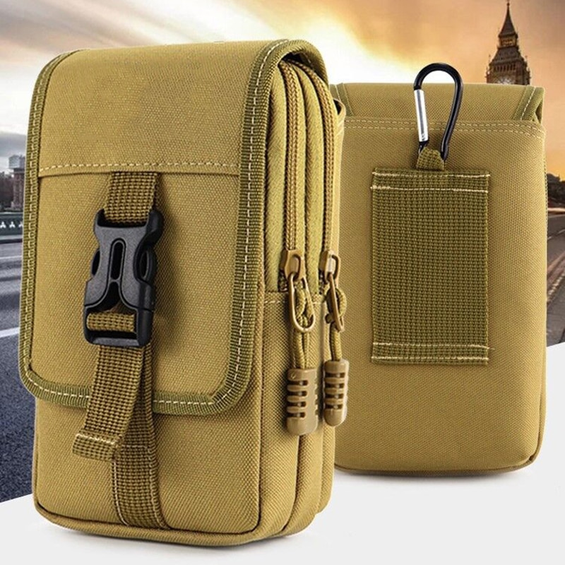 EDC Molle Bag Purse Double Lay - Outdoor Hunting Bag 评论和价格