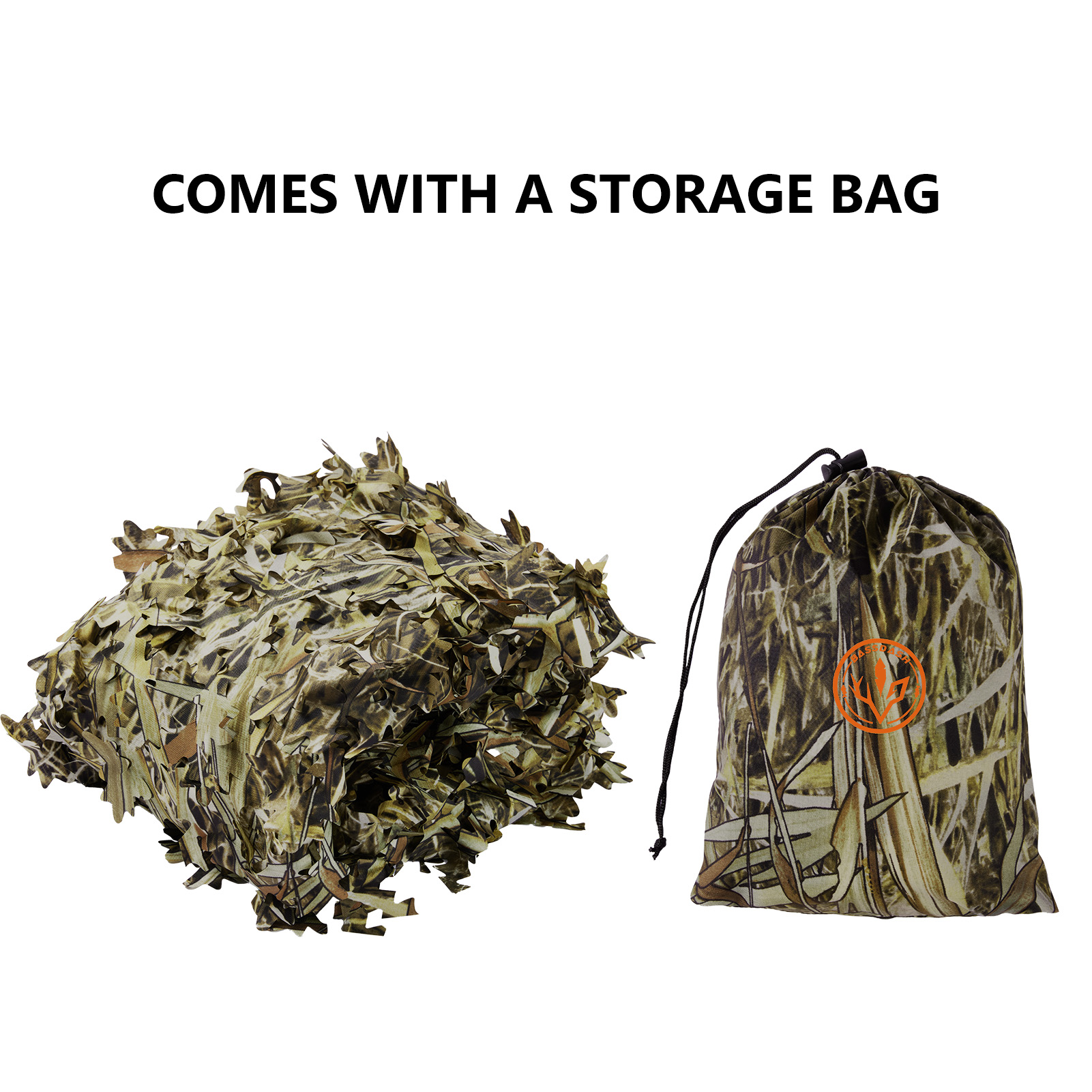 BASSDASH Camo Netting, Tear Re - Hunting Blind Fabric 评论和价格