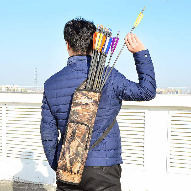 Camo Canvas Back Quiver Portab - Quiver Arrow Back 评论和价格