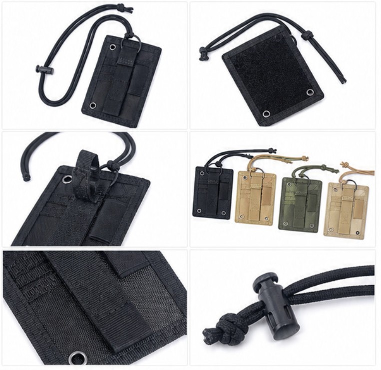 Tactical ID Card Holder Hook L - Hunting Outdoors Card 评论和价格