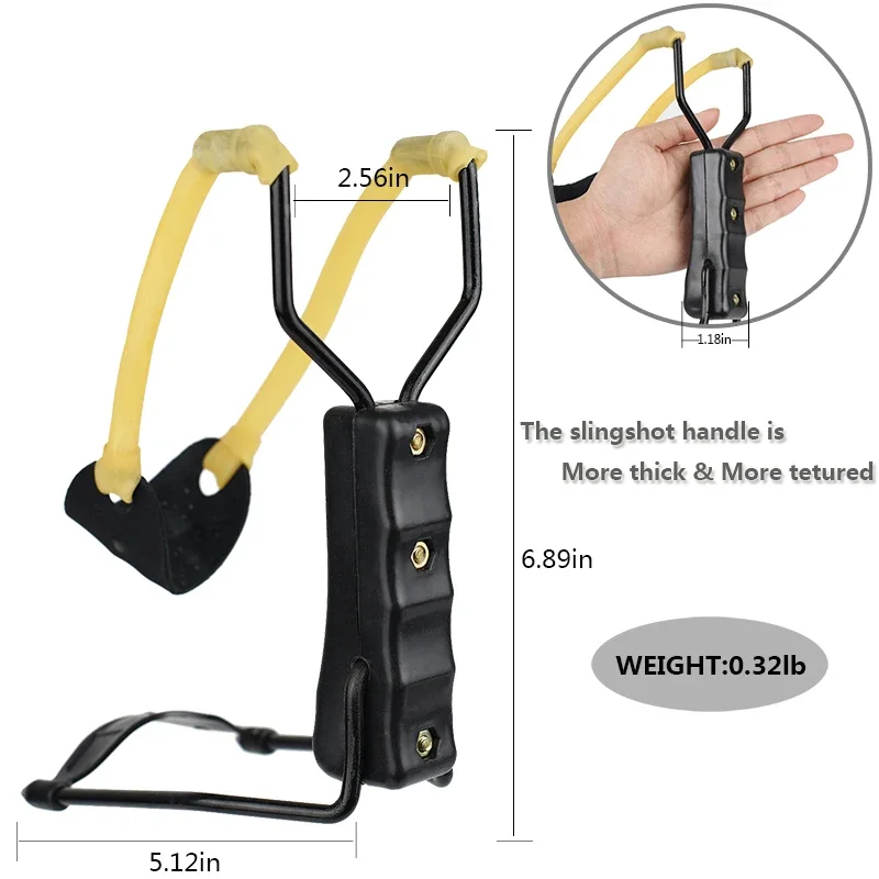 Wrist Support Slingsshot Foldi - Outdoor Hunting Launcher 评论和价格