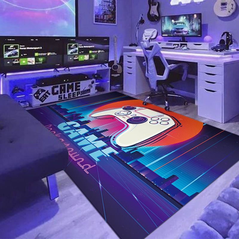 Funny Gamepad Area Rug I Pause - Hunting Outdoor Rug 评论和价格