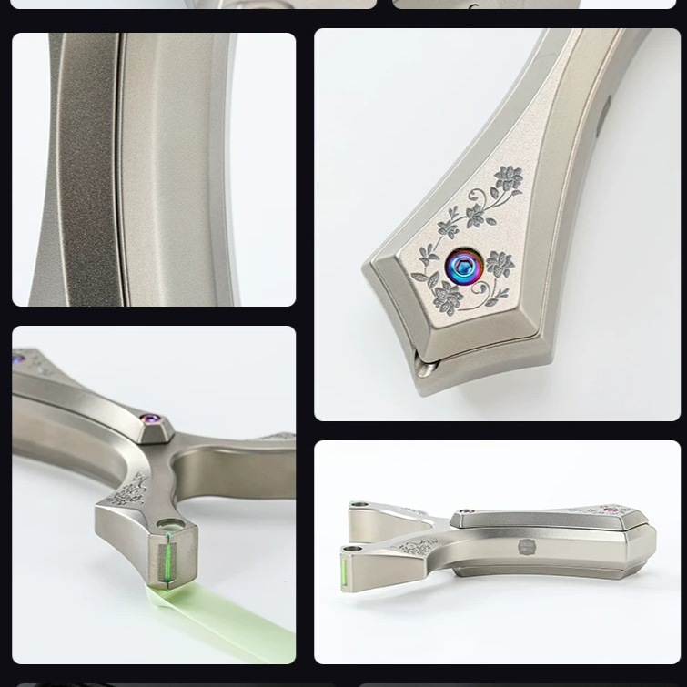 All Titanium Alloy Carved Slin - Hunting Outdoors Card 评论和价格
