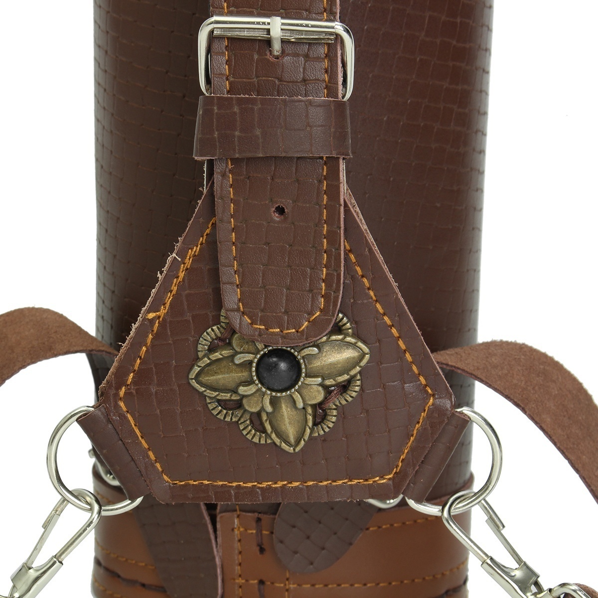 HOT Traditional Genuine Leathe - Quiver Arrow Back 评论和价格