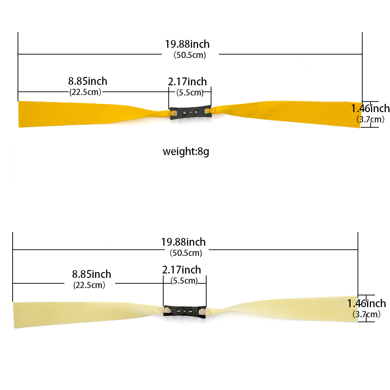 3pcs 3.7cm Large Slingshot Hun - Outdoor Hunting Launcher 评论和价格