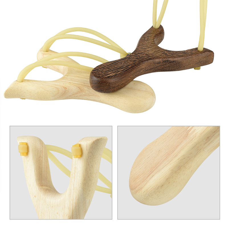 Traditional Wooden Slingsshots - Outdoor Hunting Launcher 评论和价格