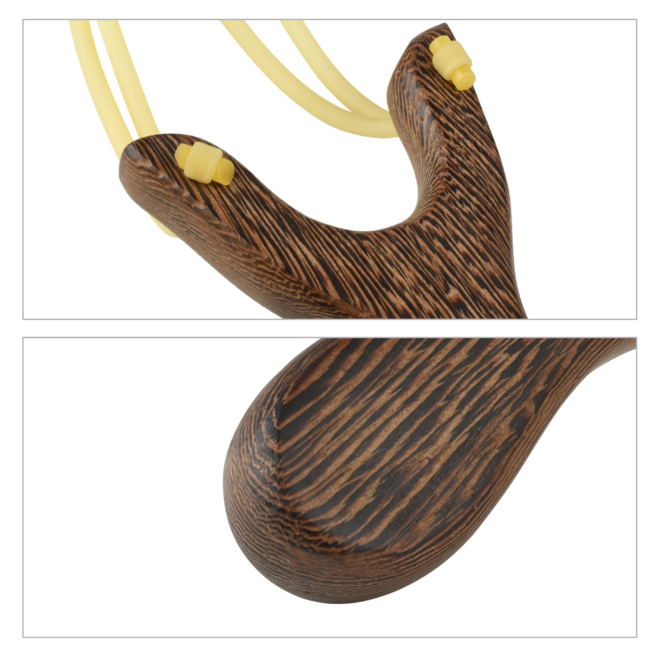 Traditional Wooden Slingsshots - Outdoor Hunting Launcher 评论和价格
