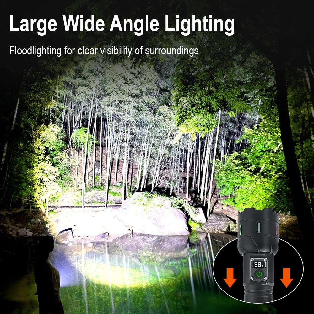 BORUiT A15 Flashlight Digital  - Outdoor Hunting Bike 评论和价格