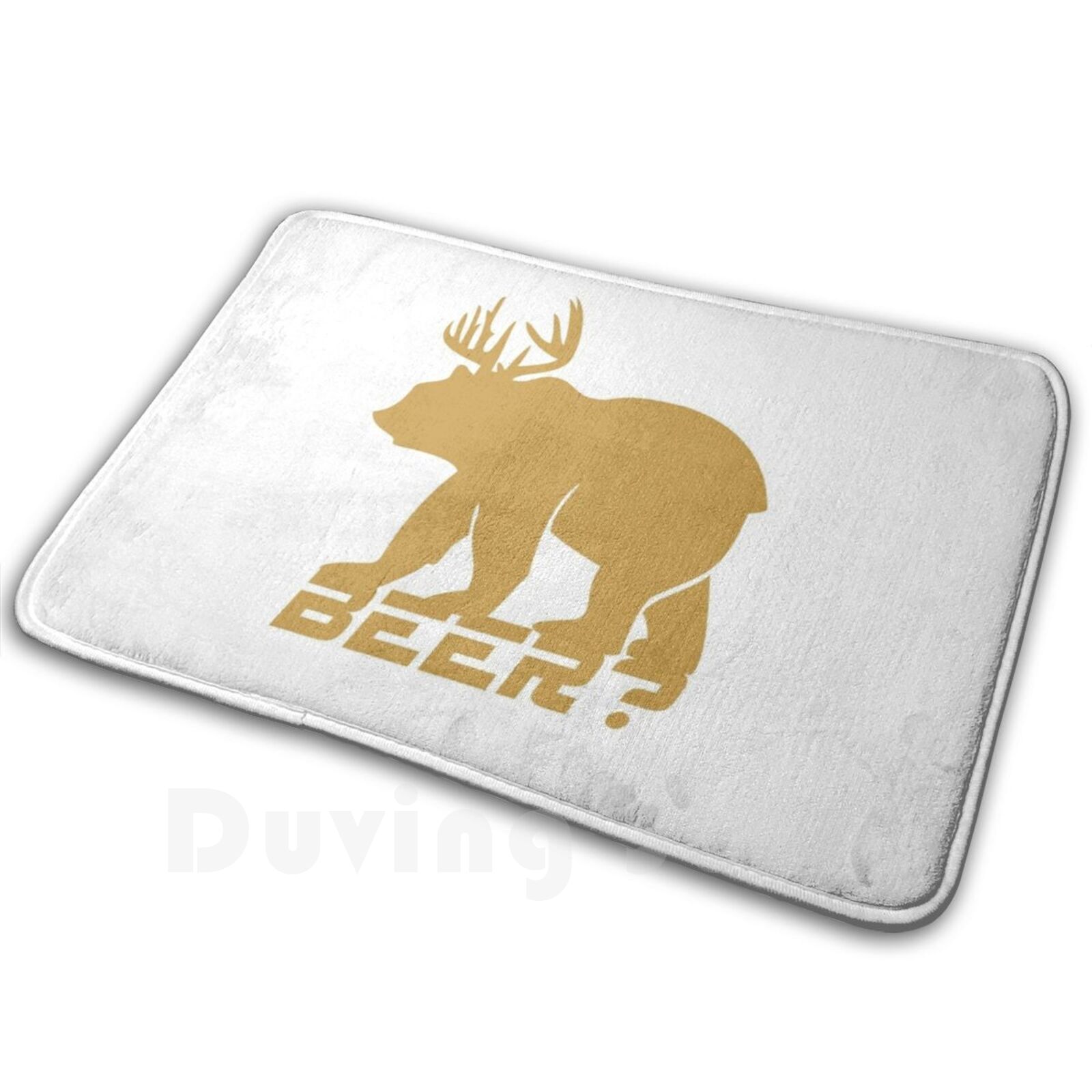 Bear Beer Carpet Mat Rug Cushi - Hunting Outdoor Rug 评论和价格