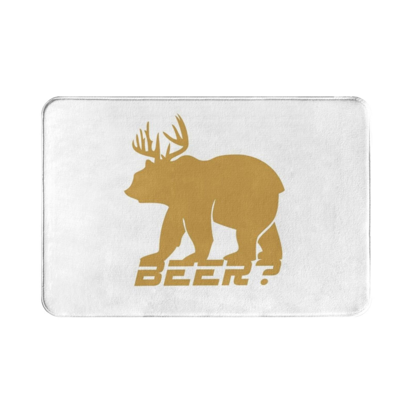 Bear Beer Carpet Mat Rug Cushi - Hunting Outdoor Rug 评论和价格